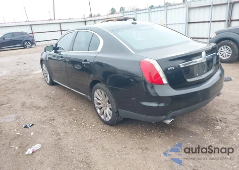 2012 Lincoln Mks из США, поврежденный, VIN 1LNHL9DR9CG805395
